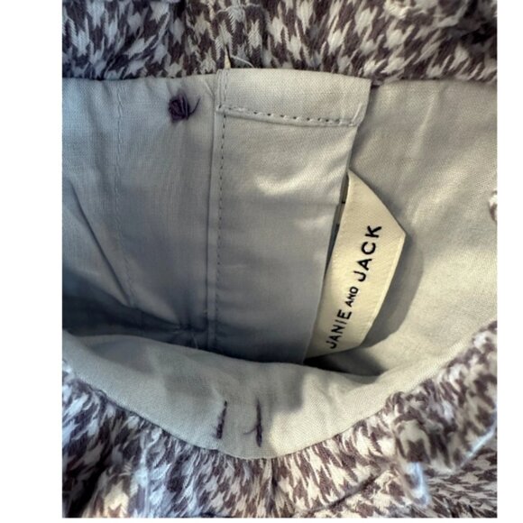 New Janie and Jack Houndstooth Ruffle Collared Dress Size 5 - Picture 10 of 10